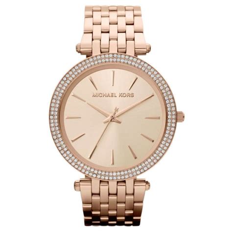 ladies michael kors darci watch mk3192|darci rose gold tone watch.